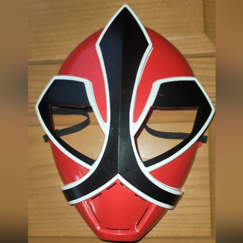 Power Ranger Samurai Mega Ranger Child Wearable Bandi 2011 Red Mask